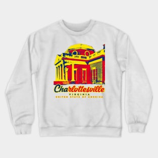 visit Charlottesville, USA Crewneck Sweatshirt